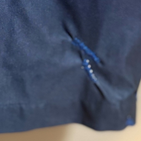 Vintage Navy Asics Gortex Track Pants with Zippers - Picture 9 of 15